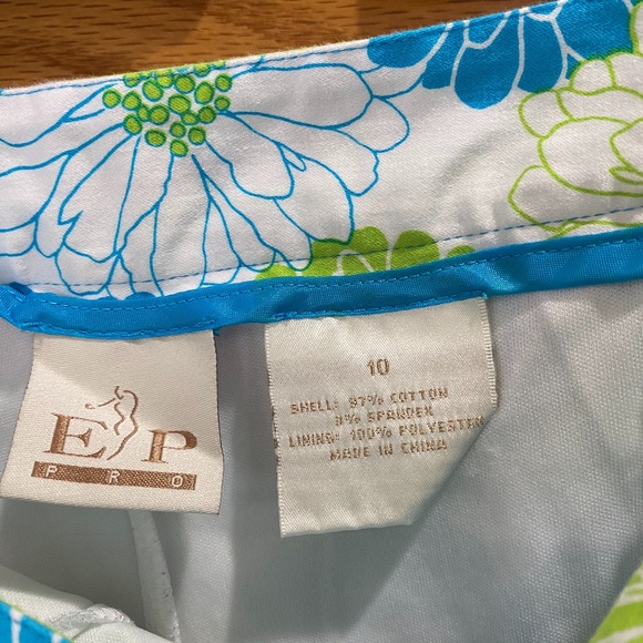 EP Pro Blue and Green Floral Skirt - Picture 2 of 2